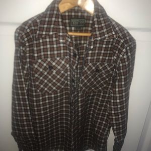 Roots boys plaid flannel shirt